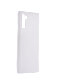 Чехол Brosco для Samsung Galaxy Note 10 White Matte SS-N10-COLOURFUL-WHITE