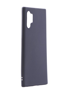 Чехол Brosco для Samsung Galaxy Note 10 Plus Blue Matte SS-N10P-COLOURFUL-BLUE