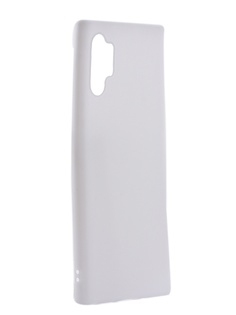Аксессуар Чехол Brosco для Samsung Galaxy Note 10 Plus White Matte SS-N10P-COLOURFUL-WHITE