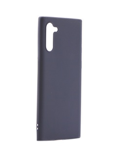Чехол Brosco для Samsung Galaxy Note 10 Blue Matte SS-N10-COLOURFUL-BLUE
