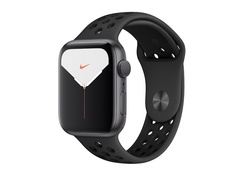 Умные часы APPLE Watch Nike Series 5 44mm Space Grey Aluminium with Anthracite-Black Nike Sport Band SM - ML MX3W2RU/A