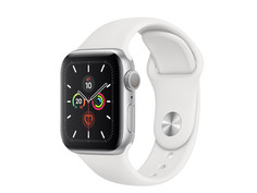 Умные часы Apple Watch Series 5 GPS 40mm Aluminum Case with Sport Band White MWV62RU/A