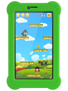 Планшет Digma Plane 7556 3G (MediaTek MT8321 1.3 GHz/1024Mb/16Gb/3G/Wi-Fi/GPS/Cam/7.0/1024x600/Android) + чехол Green 1119303