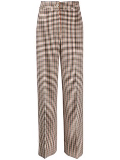 Tory Burch классические брюки в клетку