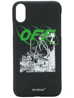 Off-White чехол для iPhone XR с графичным принтом