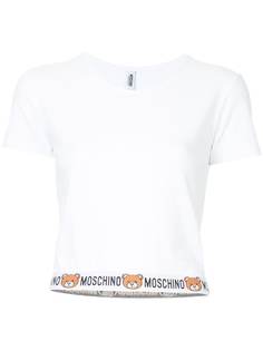 Moschino футболка с логотипом