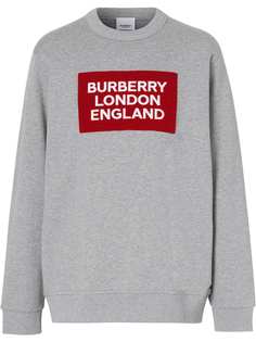 Burberry толстовка с логотипом