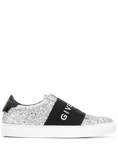 Givenchy кроссовки с логотипом и блестками
