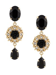 Dolce & Gabbana декорированные серьги-подвески