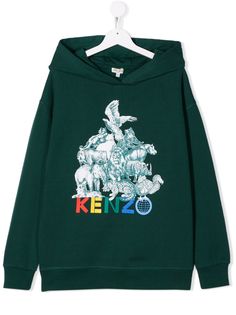Kenzo Kids худи Animal Kingdom
