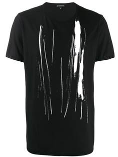 Ann Demeulemeester футболка с абстрактным принтом