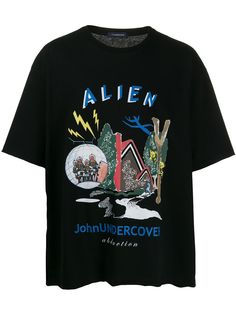 JohnUNDERCOVER футболка с логотипом