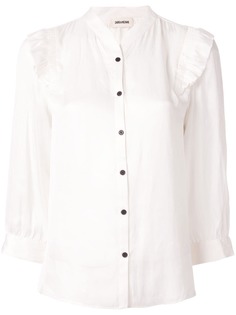 Zadig&Voltaire рубашка с оборками