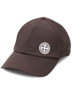 Stone Island бейсболка с вышитым логотипом