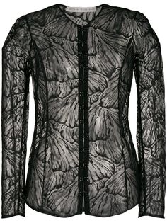 Olivier Theyskens блузка из цветочного кружева