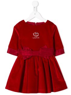 Lapin House платье с логотипом