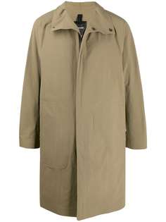 Attachment однобортный тренч