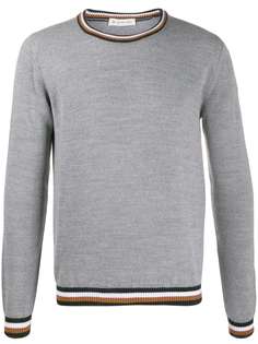 Manuel Ritz джемпер с отделкой в полоску