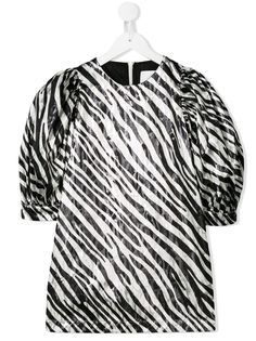 Caroline Bosmans платье с зубровым принтом