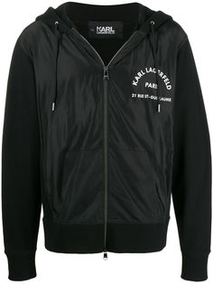 Karl Lagerfeld худи Rue St Guillaume на молнии