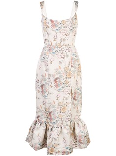 Markarian платье Ginerva с цветочным принтом