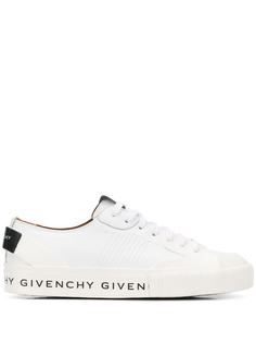 Givenchy кроссовки с нашивкой-логотипом