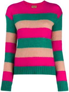 ALESSIA SANTI свитер в полоску с круглым вырезом