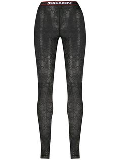 Dsquared2 легинсы с логотипом