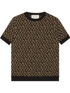 Gucci трикотажный джемпер с логотипом GG