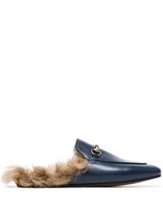 Gucci лоферы Princetown с открытой пяткой