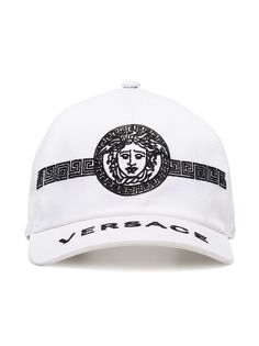 Versace бейсбольная кепка с декором Medusa