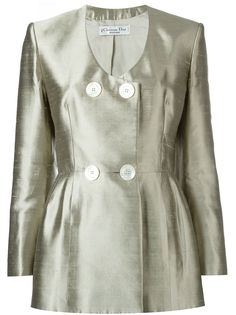 Christian Dior Pre-Owned двубортный пиджак