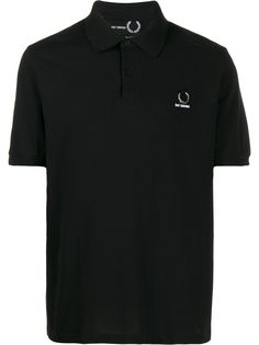 Raf Simons X Fred Perry рубашка-поло с логотипом