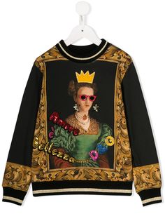 Dolce & Gabbana Kids толстовка Amore è bellezza