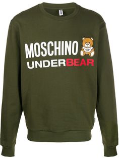 Moschino толстовка с логотипом