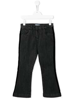 Mi Mi Sol расклешенные джинсы с лампасами