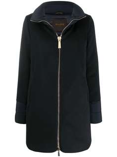 Moorer пальто миди на молнии