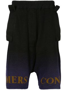 Bernhard Willhelm трикотажные шорты Mill