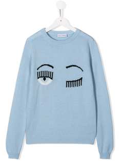 Chiara Ferragni Kids джемпер Flirting Eye