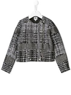 Karl Lagerfeld укороченный твидовый пиджак