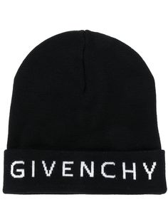 Givenchy logo beanie