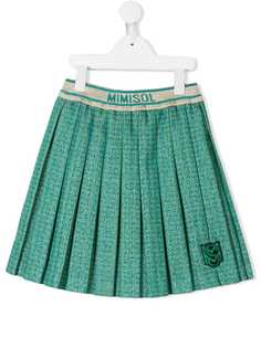 Mi Mi Sol жаккардовая юбка в складку