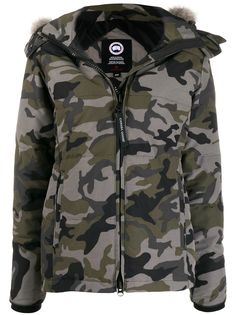 Canada Goose парка Chelsea с камуфляжным принтом