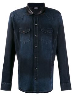 Karl Lagerfeld джинсовая рубашка