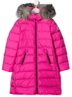 Moncler Kids пуховик с капюшоном