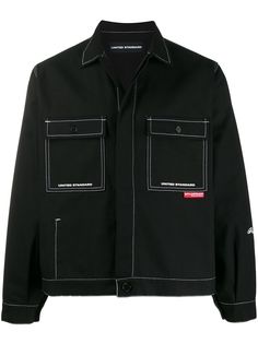 United Standard куртка-рубашка с контрастной строчкой