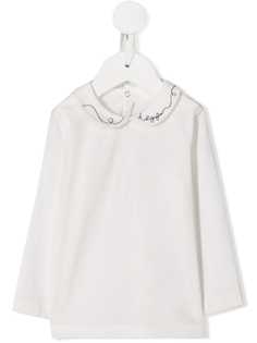 Il Gufo джемпер с вышивкой на воротнике