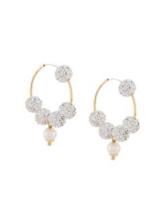 Magda Butrym серьги Lily of the Valley