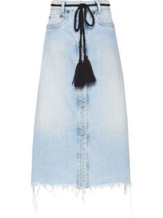 Miu Miu джинсовая юбка Iconic