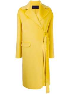 Ermanno Ermanno пальто с запахом